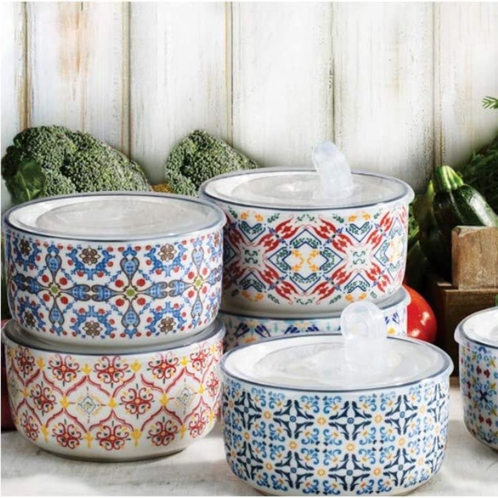 Bowls with Lids, 6-pack